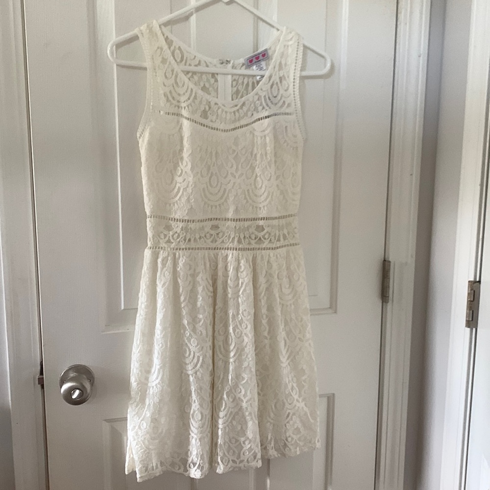Off White Lace Dress